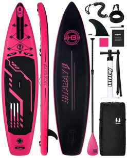 Tabla de Paddle Surf Hinchable con Accesorios Completos Premium Tabla Sup Hinchable | Ultraligera Tabla de Sup Stand Up Paddle Board Unisex Adulto y Jóvenes